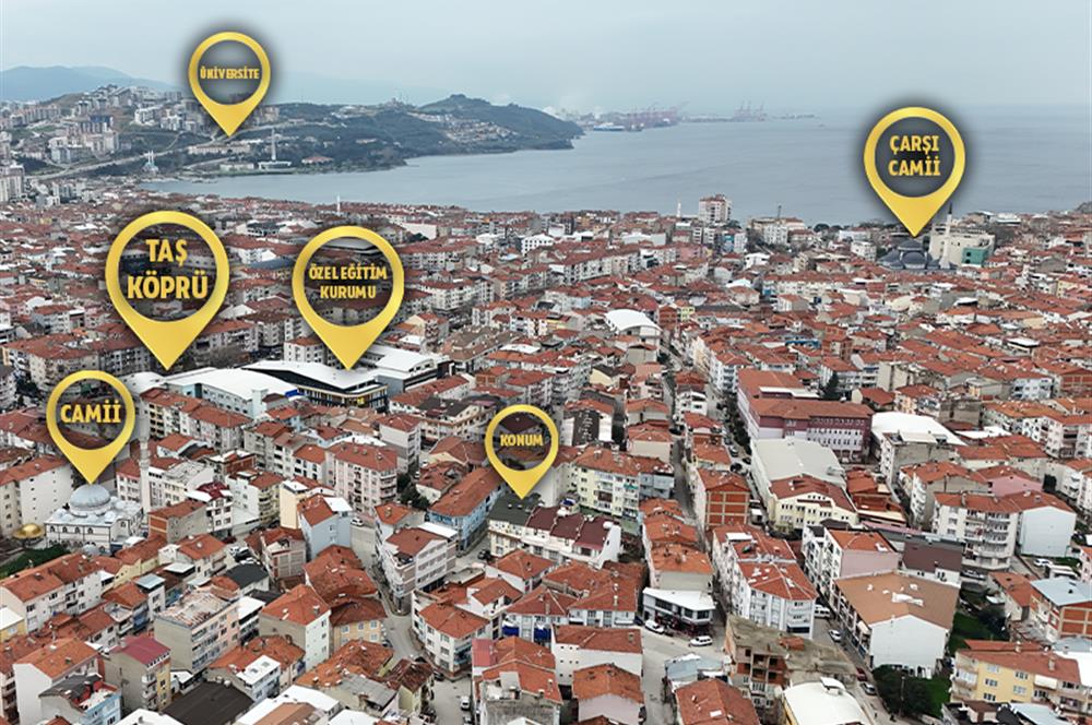 C21 Cius; Eşref Dinçer Mahallesinde 2+1 Satılık Daire