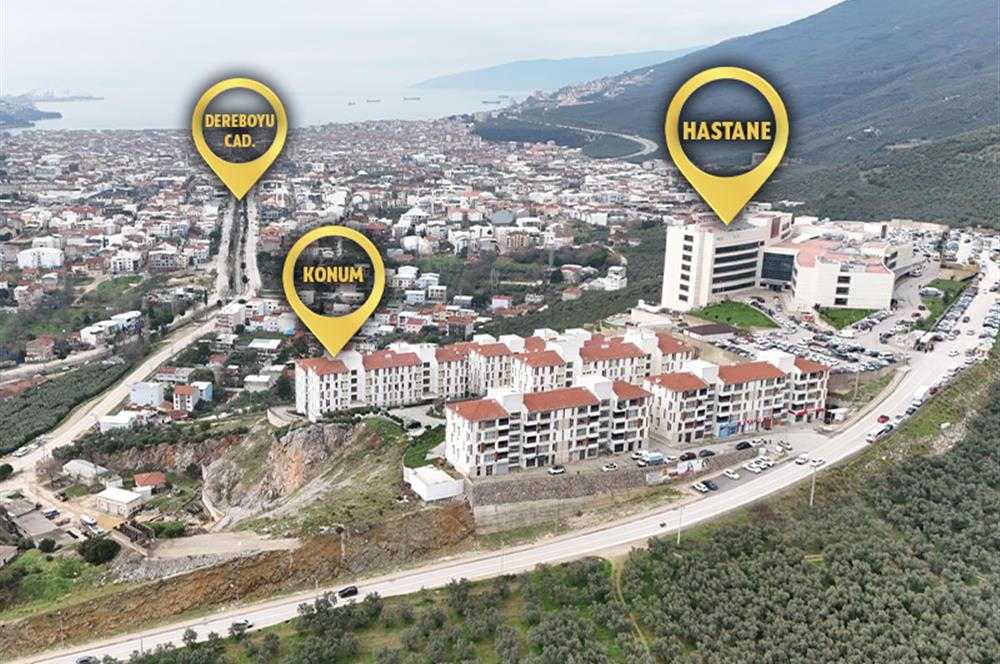 C21 Cius; Hastane TOKİ de Asansörlü 2+1 Satılık Daire