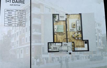 KÜÇÜKYALI'DA MARMARAYA METROYA YÜRÜME MESAFELİ KATTA FIRSAT 1+1