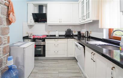 Ayvalık Sefa Çamlık'ta Satılık, 3+1, Taş Villa. Özel Mimari