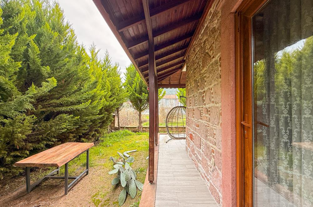 Ayvalık Sefa Çamlık'ta Satılık, 3+1, Taş Villa. Özel Mimari