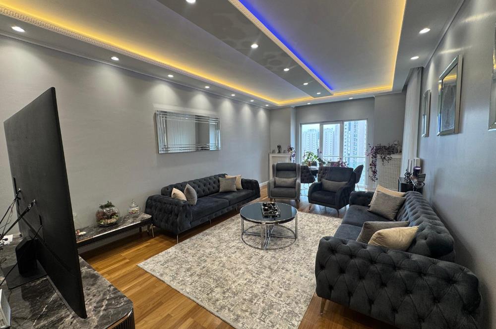 KİPTAŞ SEYRANTEPE'DE LÜKS YENİLENMİŞ 3+1 KİRALIK DAİRE