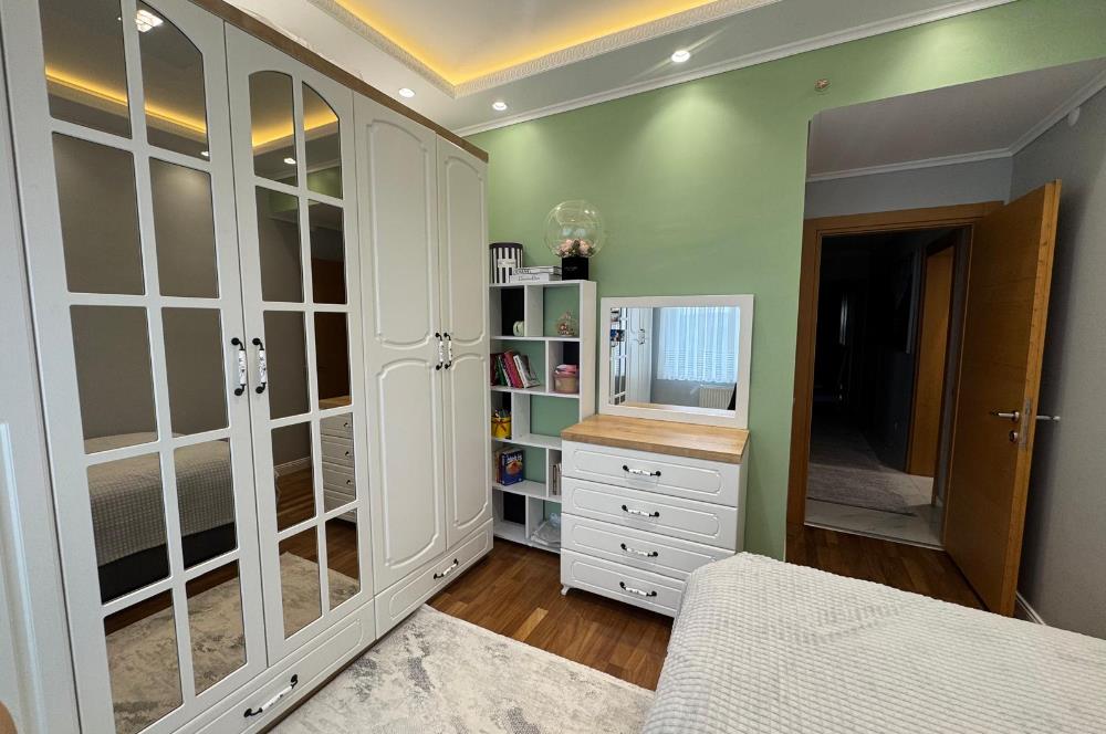 KİPTAŞ SEYRANTEPE'DE LÜKS YENİLENMİŞ 3+1 KİRALIK DAİRE