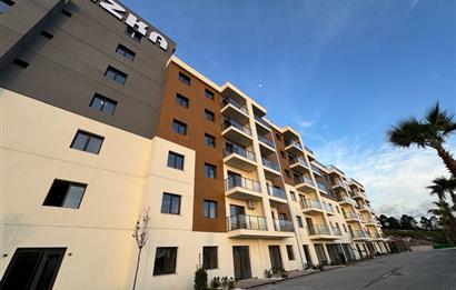  İzka Park Yaşam Atlantis'te Deniz Manzaralı Satılık 1+1 Daire