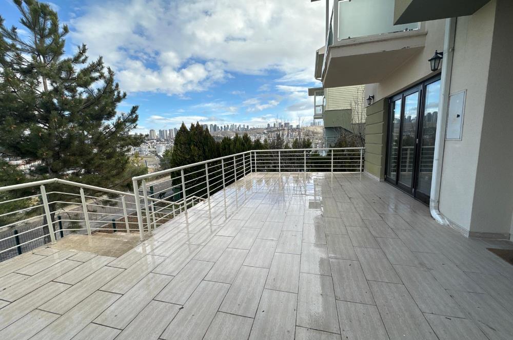 ÇAYYOLU ALACAATLI'DA MANZARASI KAPANMAZ 5+1 SATILIK VİLLA