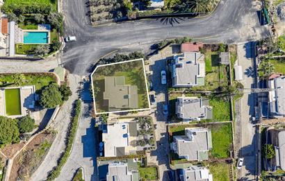 Bodrum Yokuşbaşı Kale ve Deniz Manzaralı Satılık Müstakil Villa