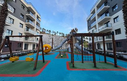  İzka Park Yaşam Atlantis'te Deniz Manzaralı Satılık 1+1 Daire