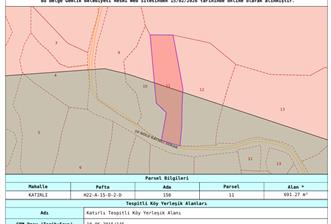 C21 Cius; Katırlı Köyiçi İmarlı Yola Cephe Satılık 691m2 Zeytinlik - 5 - 32171