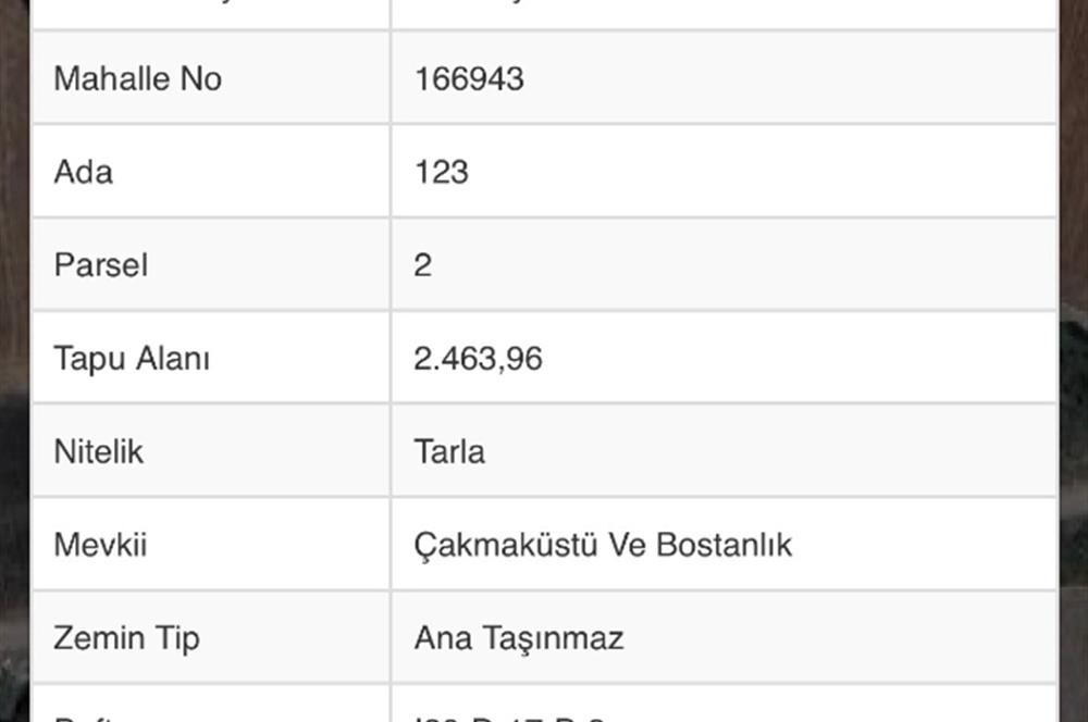 C21 LOCA’DAN OVABAYINDIR MAHALLESİ YATIRIM FIRSATI TARLA
