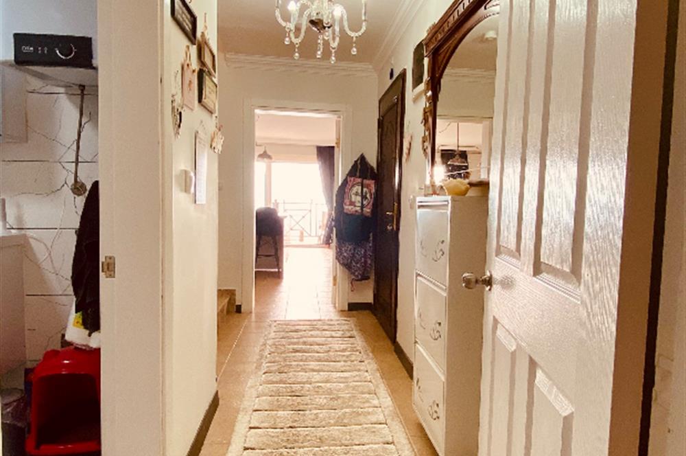 DİDİM AKBÜK’TE DENİZ MANZARALI, HAVUZLU SİTEDE SATILIK EŞYALI 2+1 DUBLEKS DAİRE