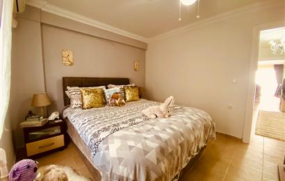 DİDİM AKBÜK’TE DENİZ MANZARALI, HAVUZLU SİTEDE SATILIK EŞYALI 2+1 DUBLEKS DAİRE