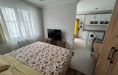 KIRKKONAKLAR'DA TERAS KEYFİYLE 1+1 FULL MOBİLYALI