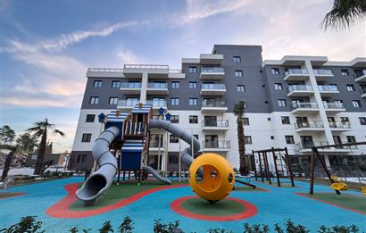  İzka Park Yaşam Atlantis'te Deniz Manzaralı Satılık 1+1 Daire