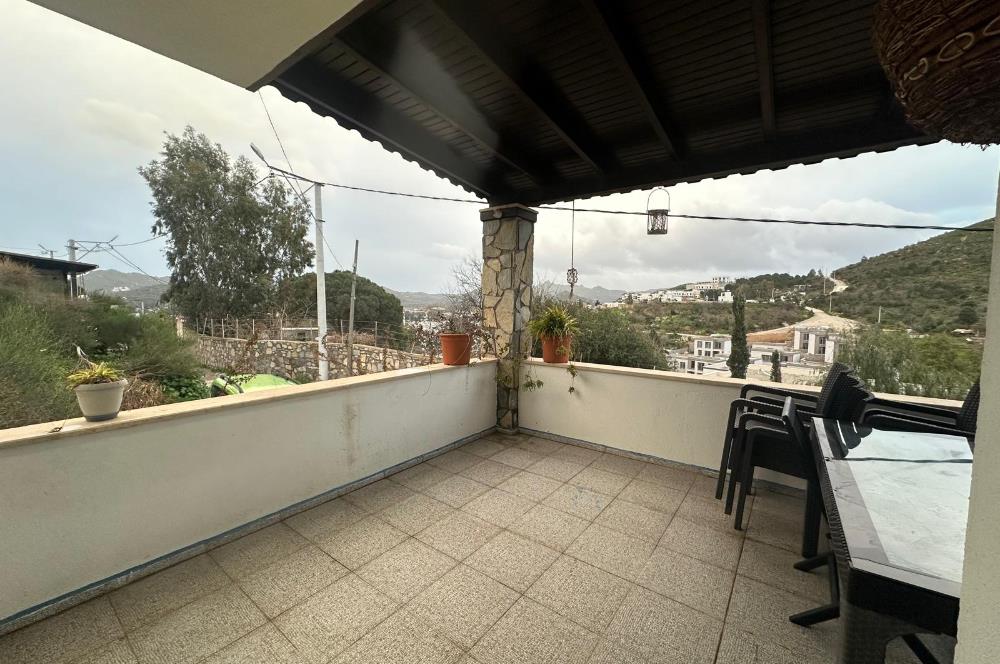 BODRUM DEREKÖY’DE KİRALIK 2+1 BAHÇE KULLANIMLI DUBLEKS DAİRE