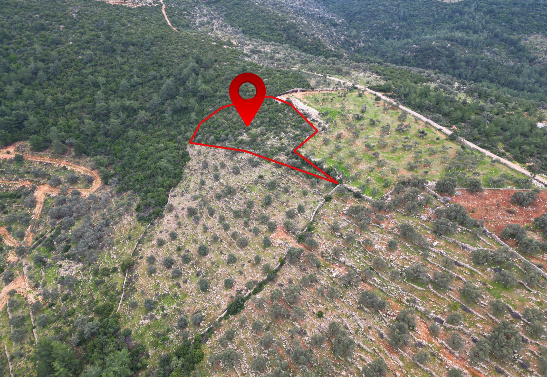 BODRUM YALIÇİFTLİ'TE YATIRIM DEĞERİ YÜKSEK ARAZİ