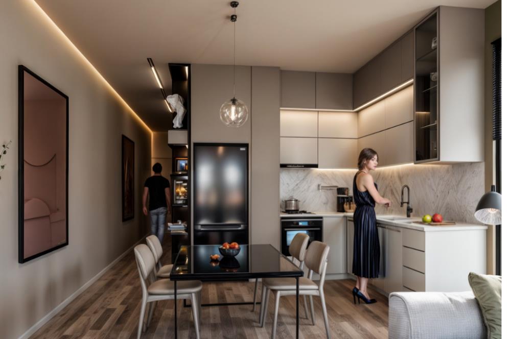 KIBRIS TATLISU MEVKİ AURORA BAY PROJESİ'NDE 1+1 SATILIK DAİRE