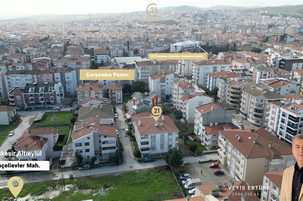 Century 21 Bal'dan Bahçelievler Mahallesinde Satılık 3+1 Daire
