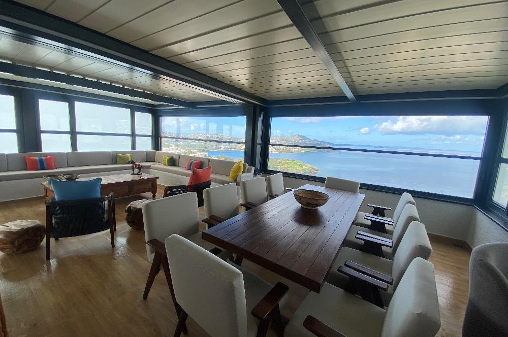 Bodrum Gökçebel Muhteşem Manzaralı Müstakil Villa