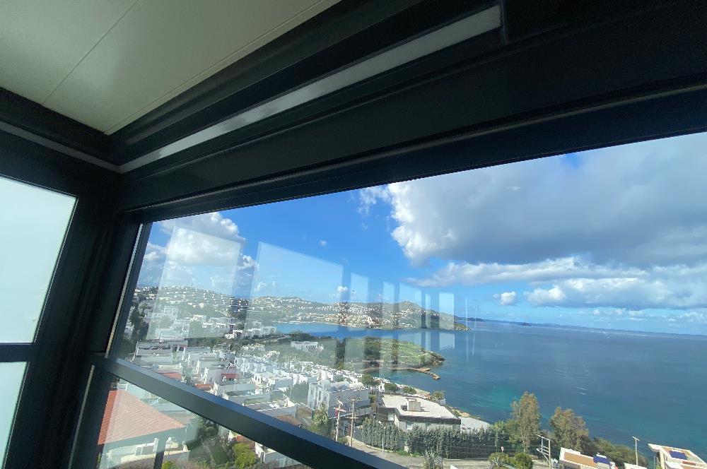 Bodrum Gökçebel Muhteşem Manzaralı Müstakil Villa