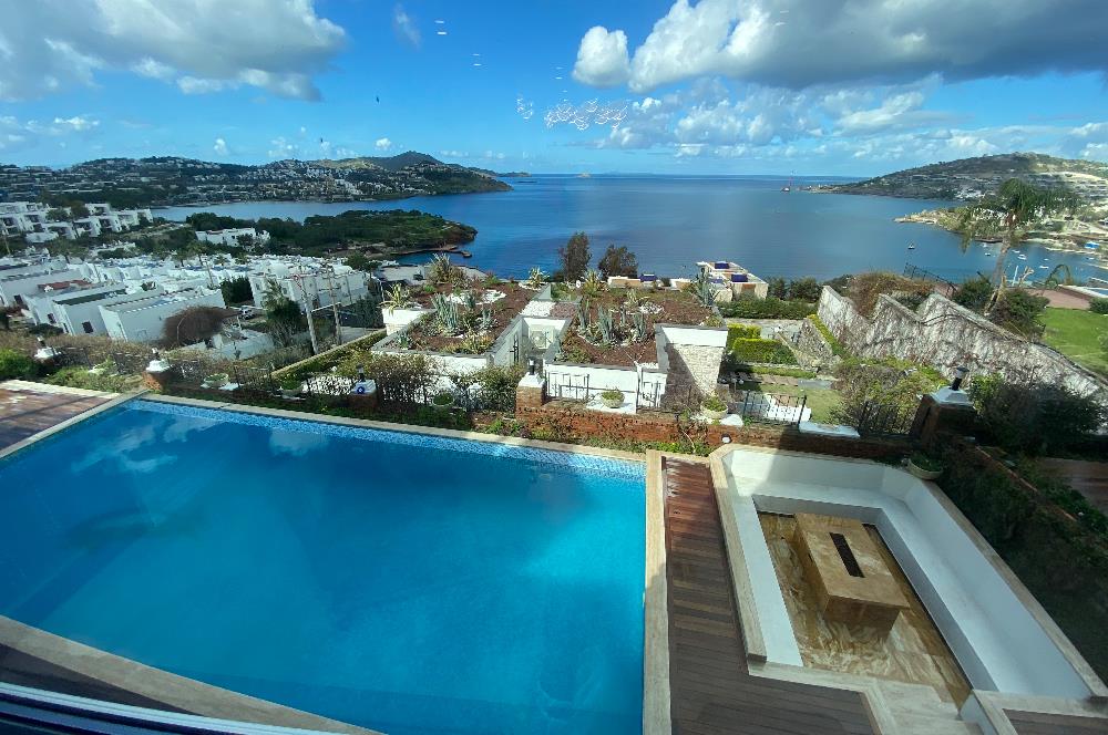 Bodrum Gökçebel Muhteşem Manzaralı Müstakil Villa