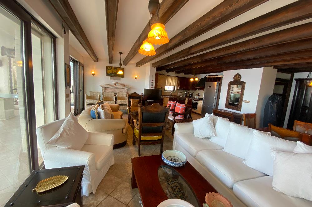 Bodrum Gökçebel Manzaralı Müstakil Villa