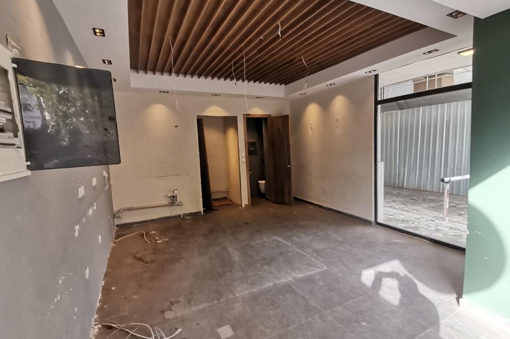 ŞAİRARŞİ CADDE ÜZERİ KÖŞE DÜKKAN 28m2 + 15m2 ÖN KULLANIMLI