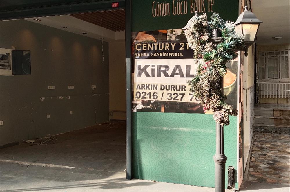 ŞAİRARŞİ CADDE ÜZERİ KÖŞE DÜKKAN 28m2 + 15m2 ÖN KULLANIMLI
