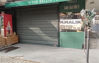 ŞAİRARŞİ CADDE ÜZERİ KÖŞE DÜKKAN 28m2 + 15m2 ÖN KULLANIMLI