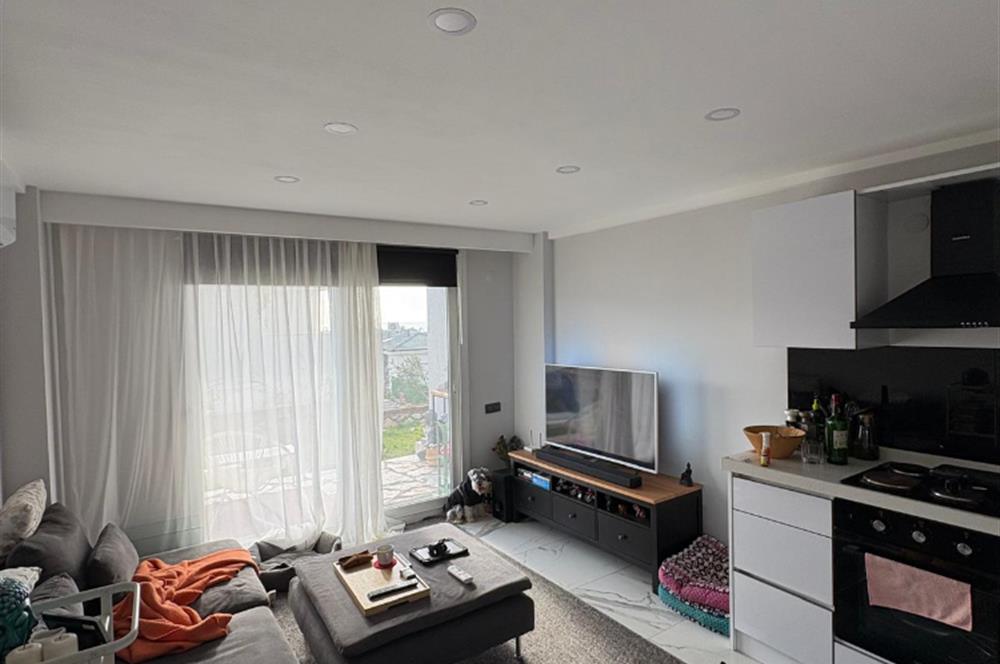 DİDİM AKBÜK DEMERKENT SİTESİNDE  1+1 BAHÇE KATI (EŞYALI veya EŞYASIZ)