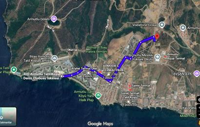 CENTURY21 NEO' DAN ARMUTLU/KARŞIYAKA/TAVŞANTEPE' DE İMARLI ARSA