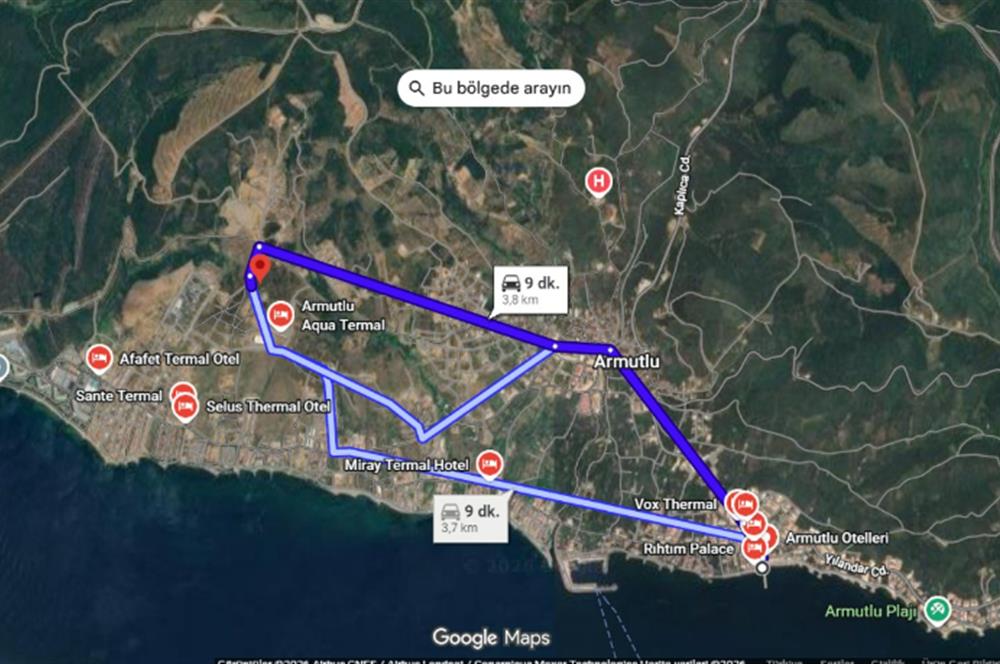 CENTURY21 NEO' DAN ARMUTLU/KARŞIYAKA/TAVŞANTEPE' DE İMARLI ARSA