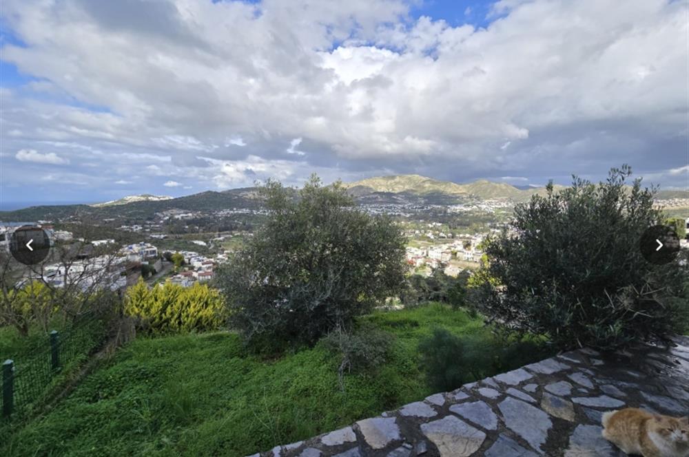 Bodrum Gümüşlük Satılık Deniz Manzaralı İkiz Villa