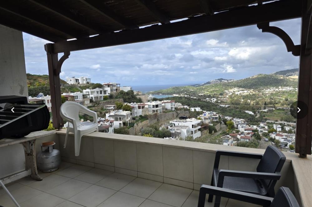 Bodrum Gümüşlük Satılık Deniz Manzaralı İkiz Villa