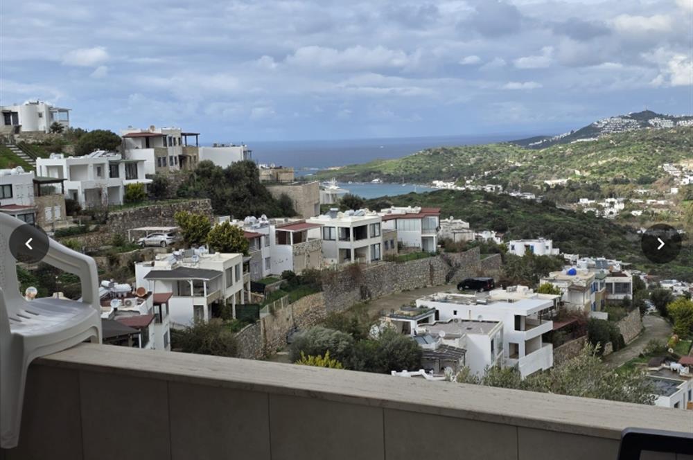 Bodrum Gümüşlük Satılık Deniz Manzaralı İkiz Villa