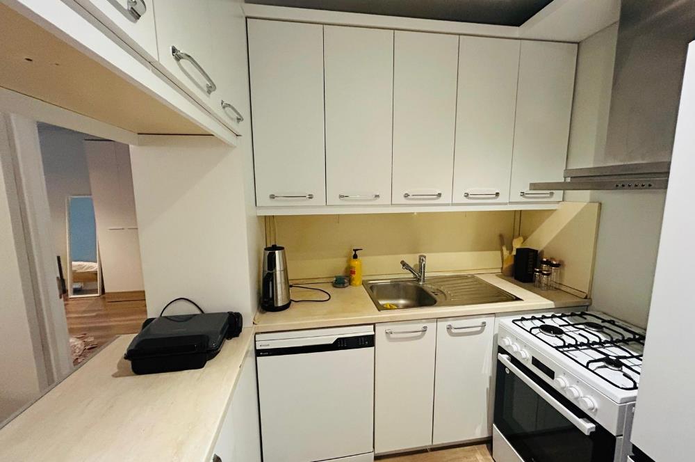 KEMER VADİ SİTESİNDE FERAH KULLANIMLI BALKONLU BEYAZ EŞYALI  1+1 DAİRE