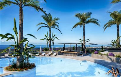 KIBRIS,GİRNE'DE GREENVILLE PROJESİNDE 2+1 SATILIK REZİDANS DAİRE