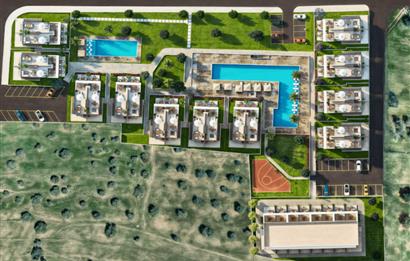 KIBRIS TATLISU MEVKİ CAROB HİLL PROJESİ'NDE 1+1 SATILIK DAİRE