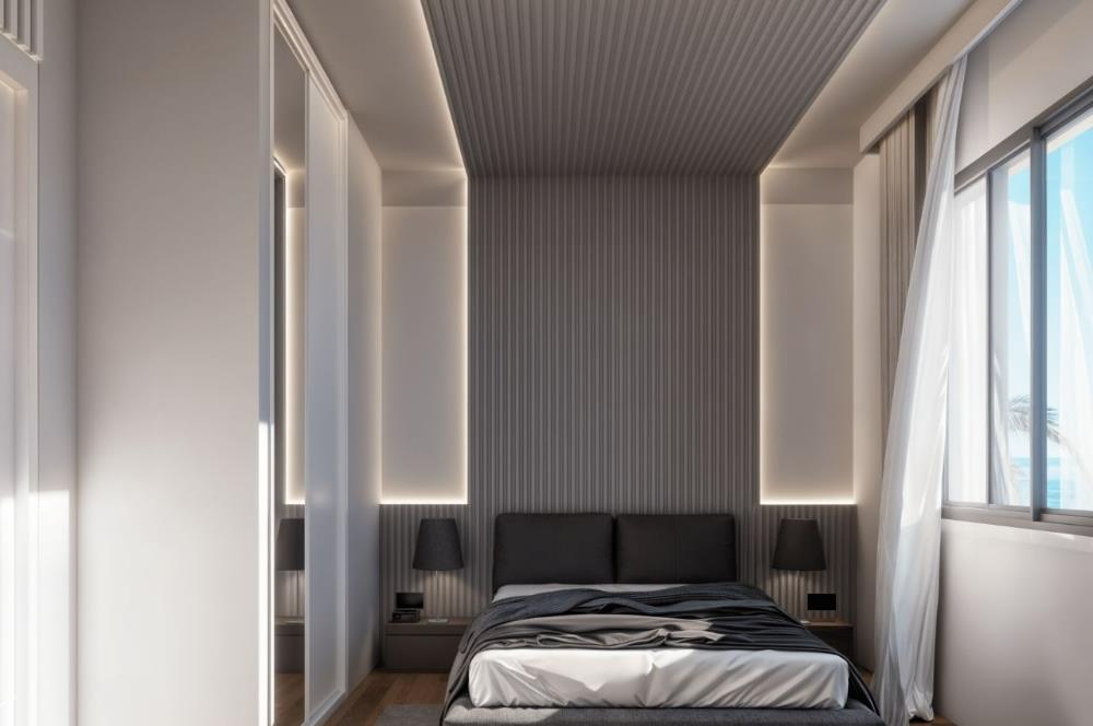 KIBRIS,GİRNE'DE GREENVILLE PROJESİNDE 2+1 SATILIK REZİDANS DAİRE