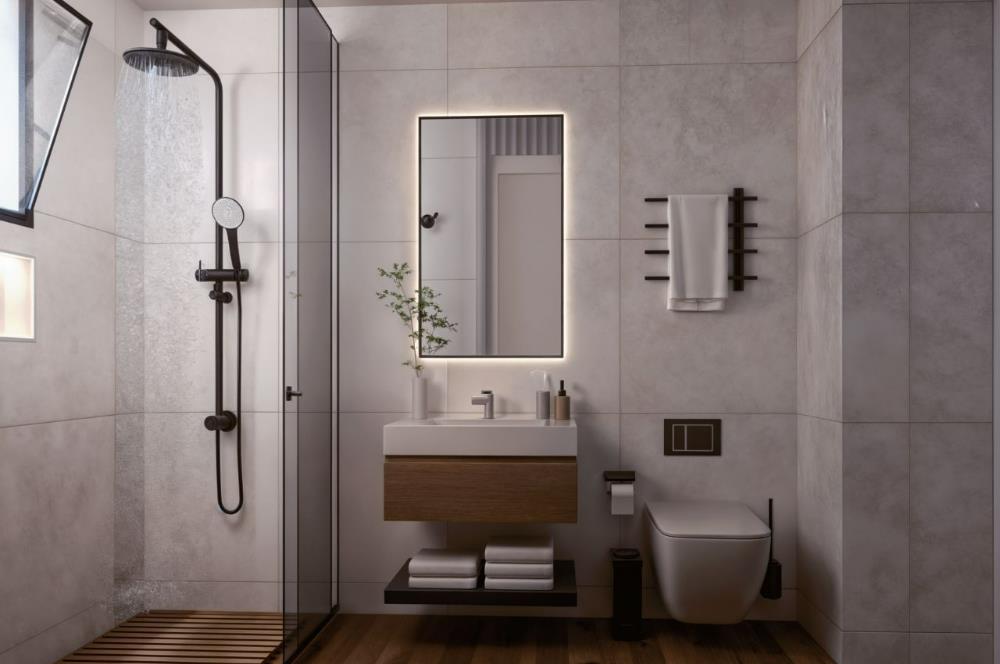 KIBRIS,GİRNE'DE GREENVILLE PROJESİNDE 2+1 SATILIK REZİDANS DAİRE