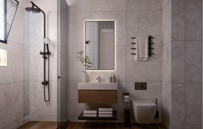 KIBRIS,GİRNE'DE GREENVILLE PROJESİNDE 2+1 SATILIK REZİDANS DAİRE