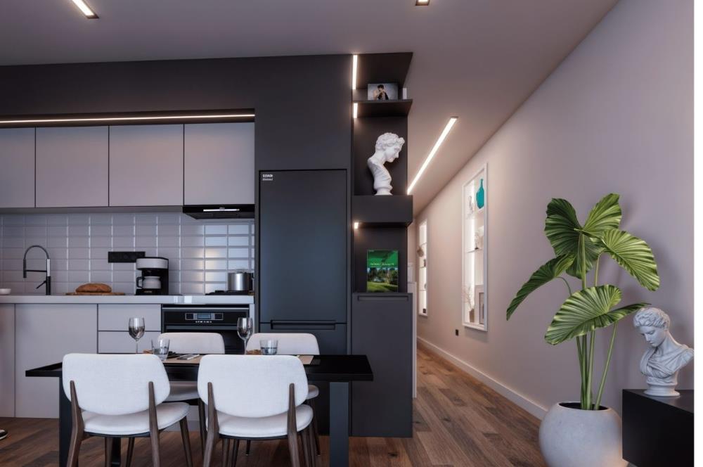 KIBRIS,GİRNE'DE GREENVILLE PROJESİNDE 2+1 SATILIK REZİDANS DAİRE