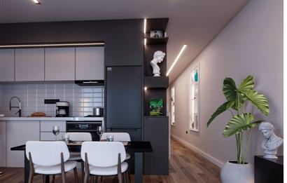 KIBRIS,GİRNE'DE GREENVILLE PROJESİNDE 2+1 SATILIK REZİDANS DAİRE