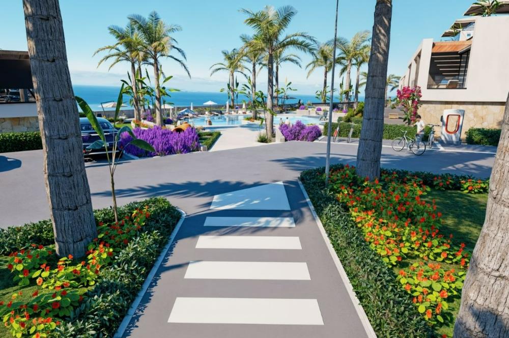 KIBRIS,GİRNE'DE GREENVILLE PROJESİNDE 2+1 SATILIK REZİDANS DAİRE