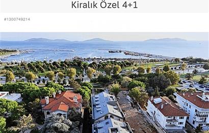 Küçükyalıda Yalı Konforunda, Marmaraya Yakın Kiralık Özel 4+1