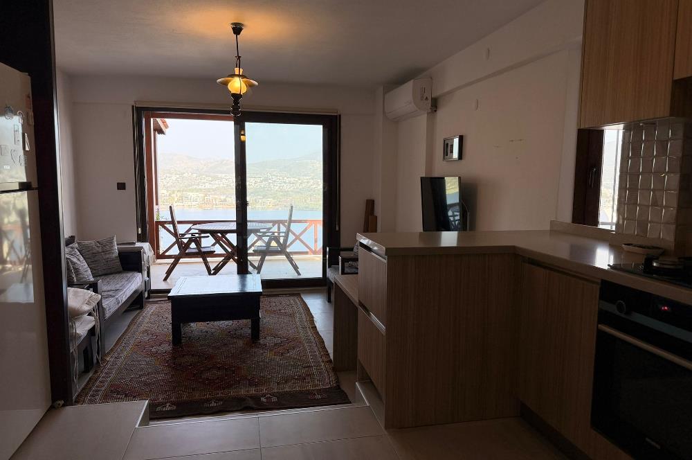 Yalıkavak Tilkicik Deniz Manzaralı Eşyalı Kiralık Dubleks Daire