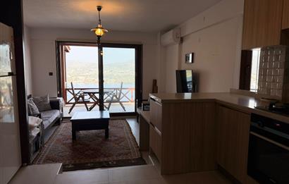 Yalıkavak Tilkicik Deniz Manzaralı Eşyalı Kiralık Dubleks Daire