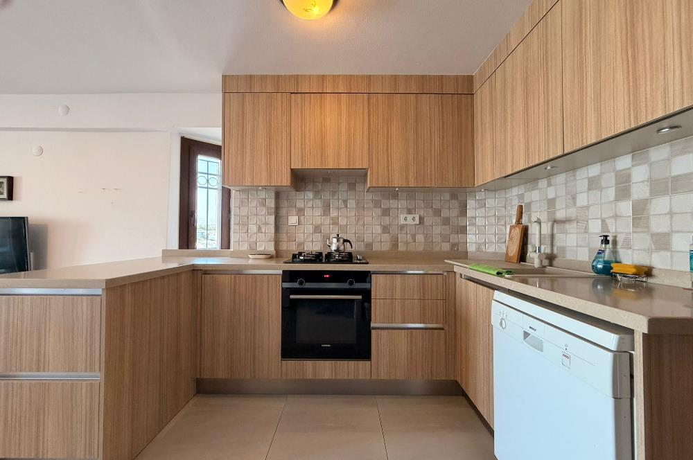 Yalıkavak Tilkicik Deniz Manzaralı Eşyalı Kiralık Dubleks Daire