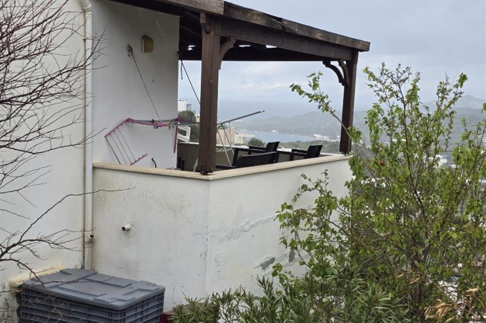 Bodrum Gümüşlük Satılık Deniz Manzaralı İkiz Villa