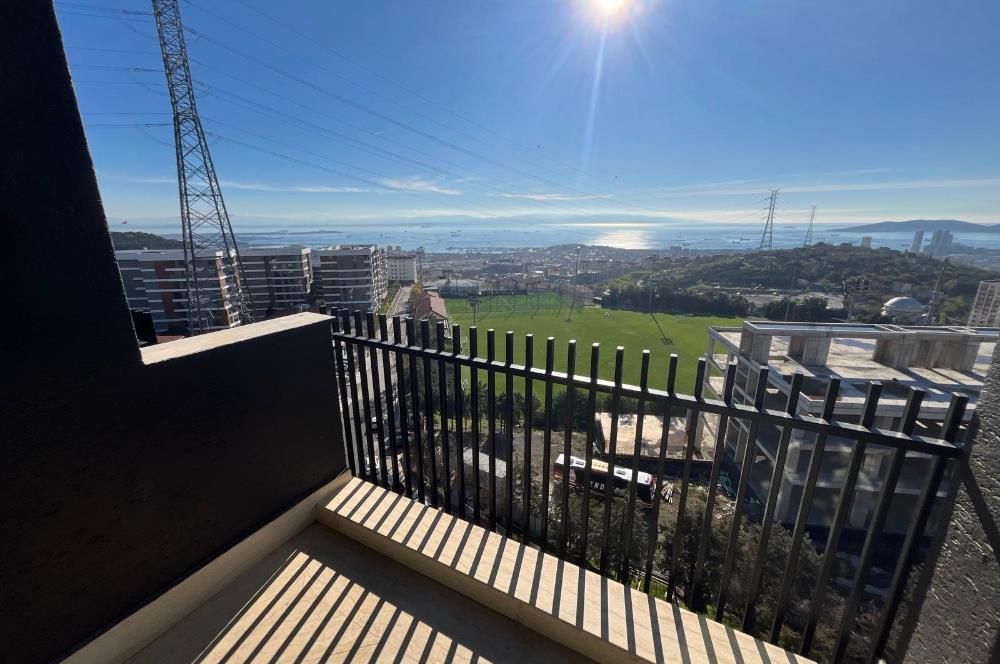 DENİZ MANZARALI GÜVENLİKLİ ÖZEL OTOPARKLI 3+1