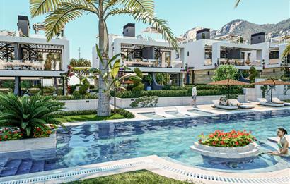 KIBRIS, GİRNE'DE EXQUISITE 2+1 SATILIK VİLLA